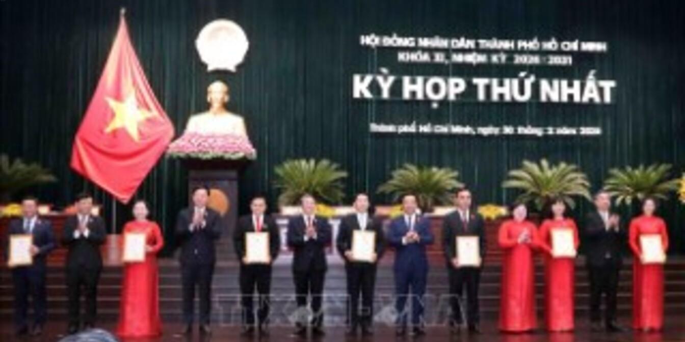 Khai mạc Kỳ họp thứ nhất Hội đồng nhân dân TP Hồ Chí Minh nhiệm kỳ 2026-2031