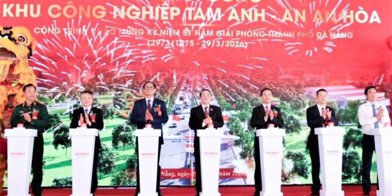 Khởi công dự án Khu công nghiệp Tam Anh - An An Hòa tại thành phố Đà Nẵng