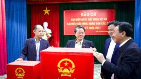 Vũng Áng quyết tâm tổ chức thành công cuộc bầu cử đại biểu Quốc hội khoá XVI và HĐND các cấp nhiệm kỳ 2026 - 2031