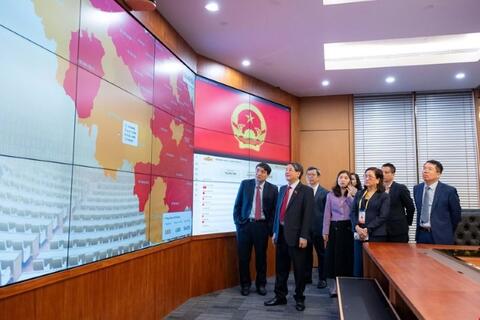 Phó Chủ tịch Quốc hội Nguyễn Đức Hải kiểm tra công tác đảm bảo thông tin tuyên truyền tại Nhà Quốc hội