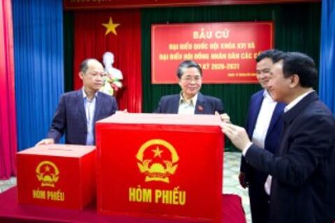 Vũng Áng quyết tâm tổ chức thành công cuộc bầu cử đại biểu Quốc hội khoá XVI và HĐND các cấp nhiệm kỳ 2026 - 2031