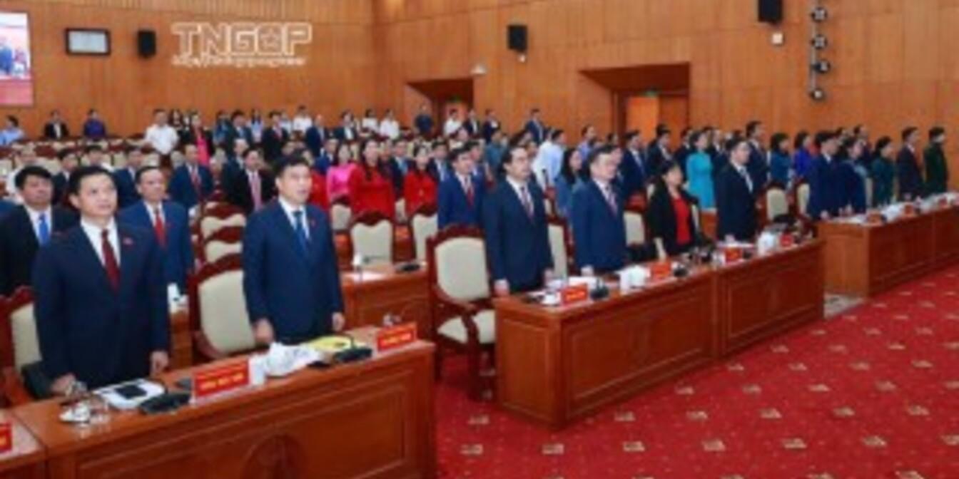 Khai mạc trọng thể Kỳ họp thứ Nhất, HĐND tỉnh Thái Nguyên khóa XV, nhiệm kỳ 2026 - 2031