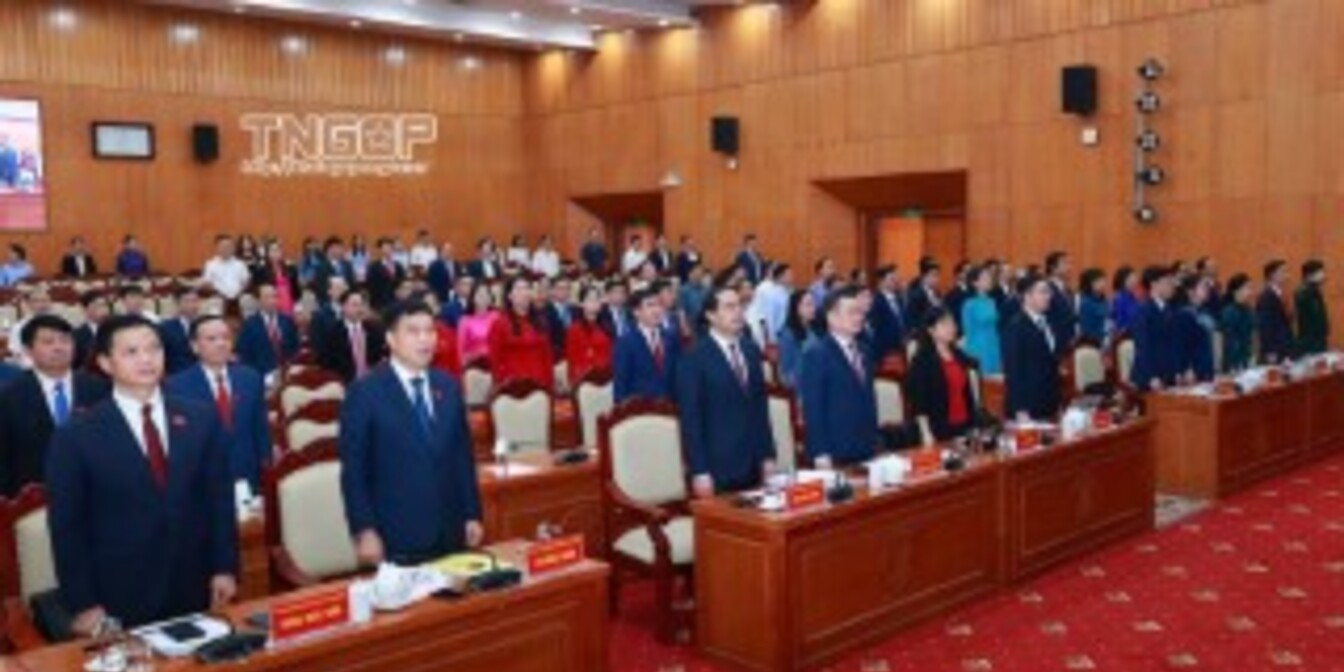 Khai mạc trọng thể Kỳ họp thứ Nhất, HĐND tỉnh Thái Nguyên khóa XV, nhiệm kỳ 2026 - 2031