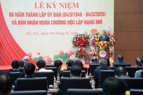 Ủy ban Kinh tế và Tài chính kỷ niệm 80 năm thành lập và đón nhận Huân chương Độc lập hạng Nhì