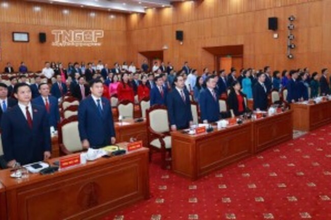 Khai mạc trọng thể Kỳ họp thứ Nhất, HĐND tỉnh Thái Nguyên khóa XV, nhiệm kỳ 2026 - 2031