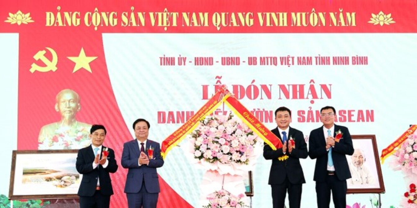 Phó Chủ tịch Quốc hội Lê Minh Hoan dự Lễ đón nhận danh hiệu Vườn di sản ASEAN của Vườn quốc gia Xuân Thủy