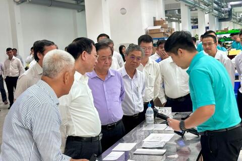 Phó Chủ tịch Quốc hội Lê Minh Hoan làm việc với Tập đoàn Mỹ Lan